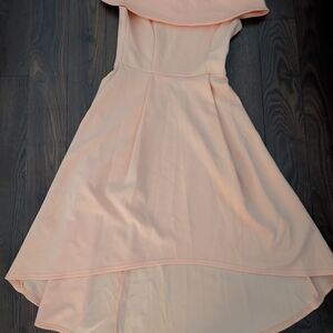 Boohoo  Soft Apricot Dress US8